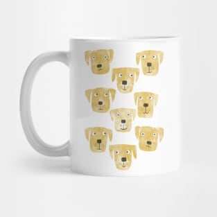 Golden Labrador Retriever Dogs Mug